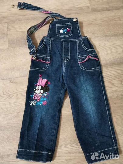 Джинсовый комбинезон 82