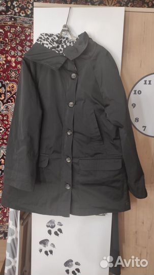 Легкий двухсторонний плащ 42 разм