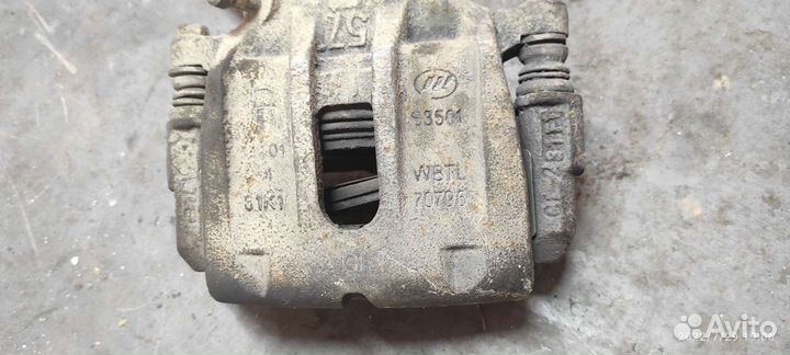 Передний правый суппорт lifan x60