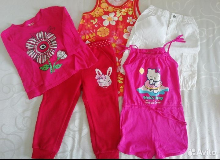 Пакет вещей на девочку 2-3 года