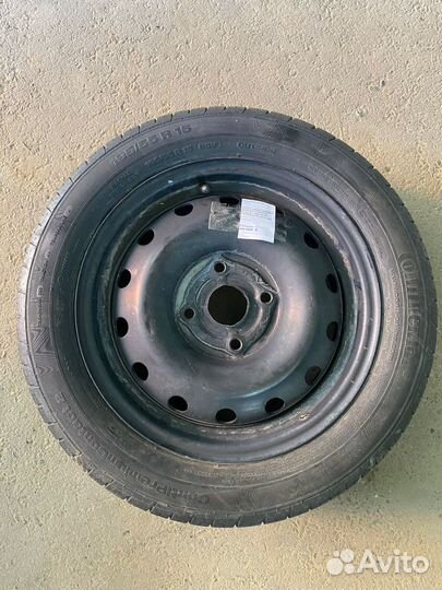 Колесо 195/55R15ContinentalContaсt2 +диск 6J 4*110