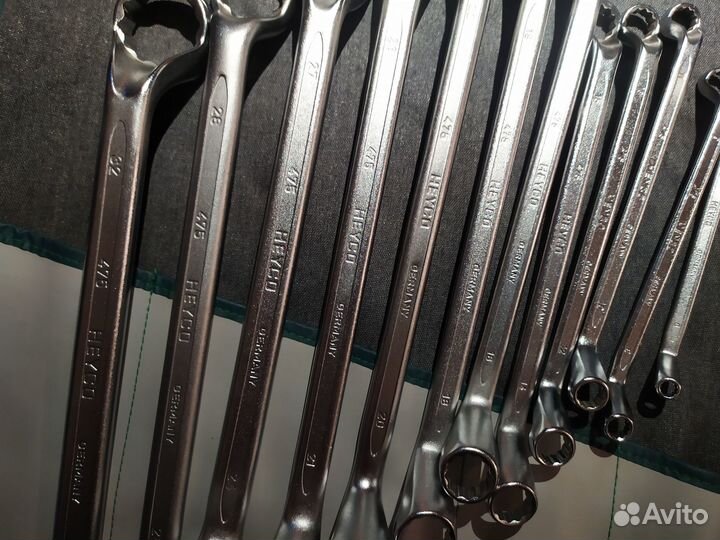 Heyco Набор двусторонних накидных ключей 6-32мм 12