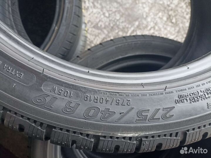 Michelin Pilot Alpin PA4 275/40 R19 и 245/45 R19