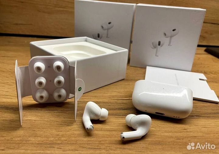 Наушники AirPods pro 2 чип Airoha Luxe+ чехол
