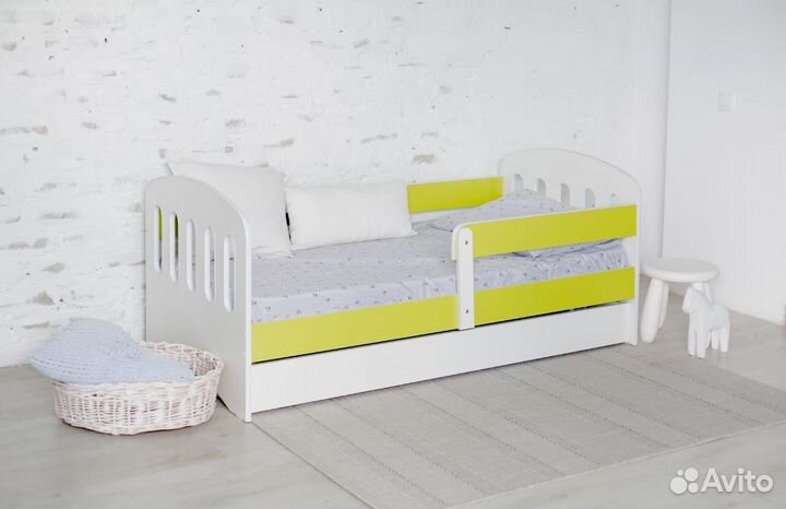 Кровать от 2х лет софа цвет из ламинированного дсп