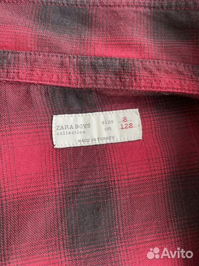Рубашка zara для мальчика