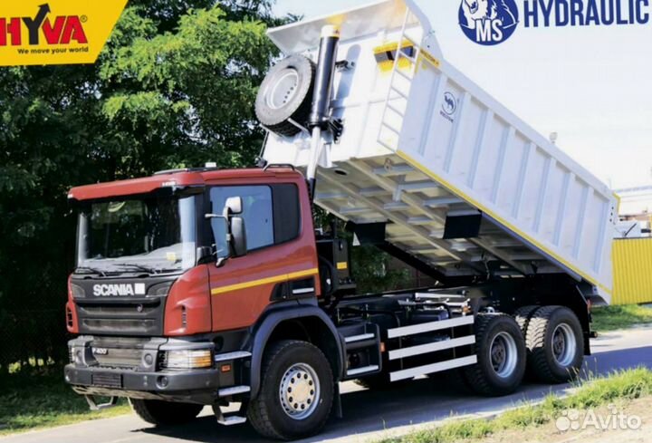 Гидроцилиндр на самосвал