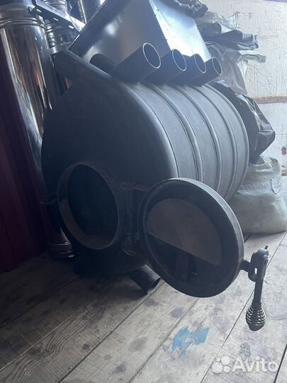 Печь металлическая