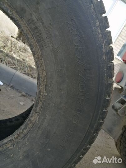 Шины 265 на 70 r16