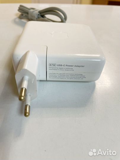 Адаптер Apple 87W A1719