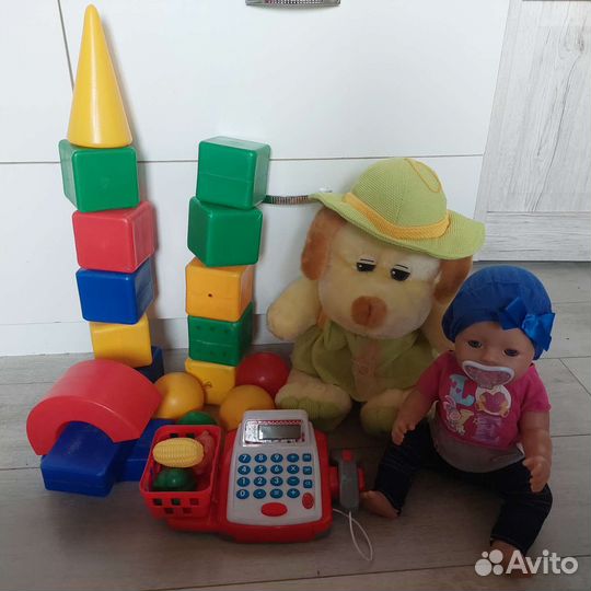 Игрушки пакетом,состояние нового