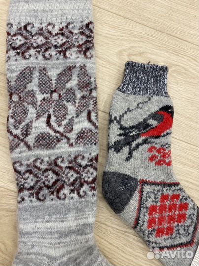 Носки и гольфы теплые, новые