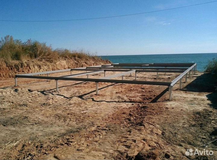 Установка винтовых свай