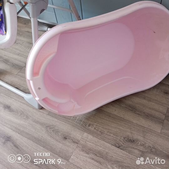 Детская ванночка для купания большая