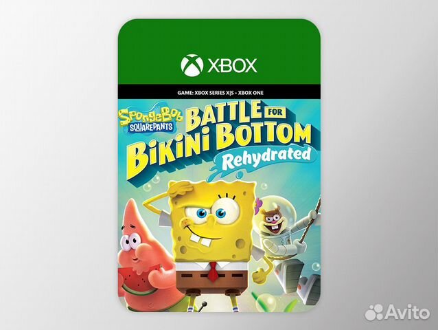 Губка Боб: Битва за Бикини Боттом игры xbox
