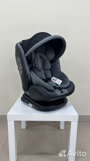 Автокресло Luxmom 299 0-1-2-3 Isofix серый