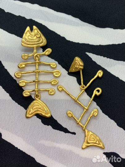 Крупные серьги
