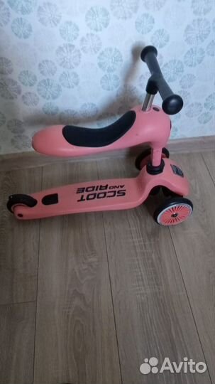 Самокат детский Scoot and Ride трехколесный