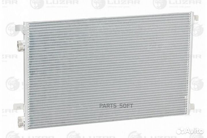Luzar lrac0909 Радиатор кондиционера renault megan