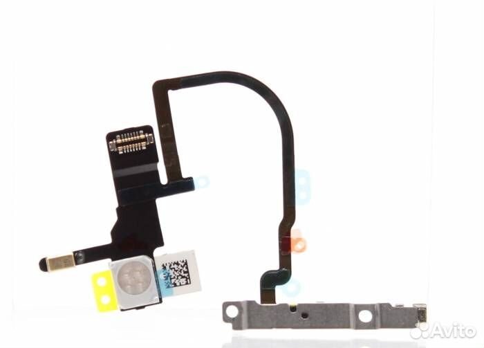 Шлейф iPhone Xs/Xs Max Кнопка вкл./микрофон