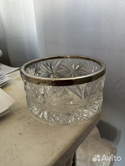 Ваза хрустальная СССР