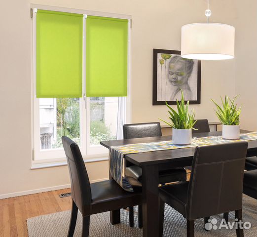 Рулонные жалюзи и шторы на окна