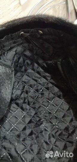 Меховая мужская шапка