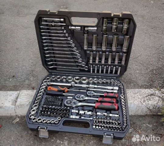 Набор инструментов головки ключи 218 предметов