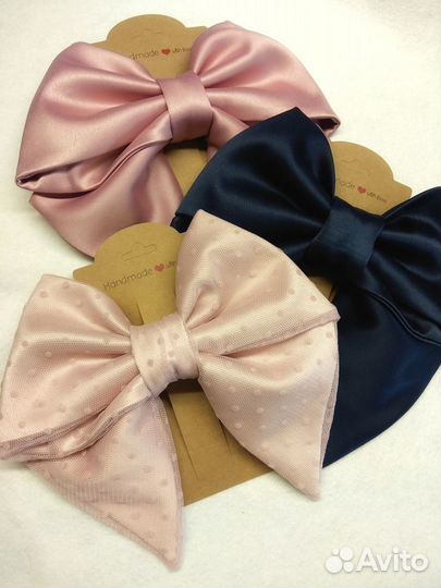 Бант-заколка для волос