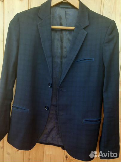 Пиджак школьный для мальчика 12 лет