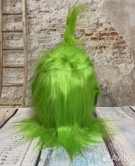 Гринч маска и перчатки