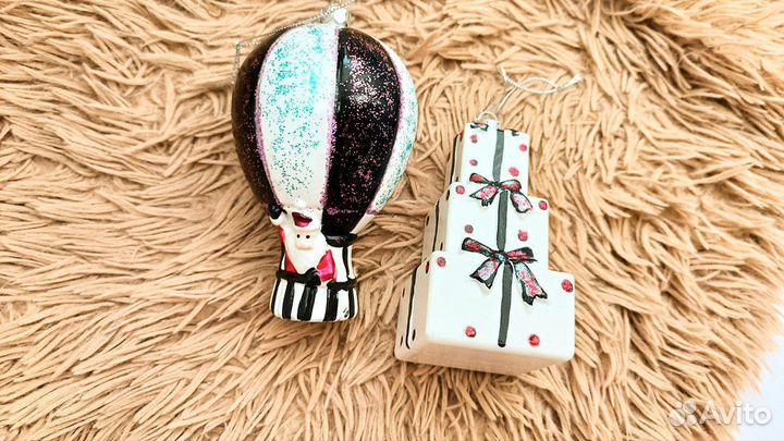 Новогодние игрушки в стиле Маккензи