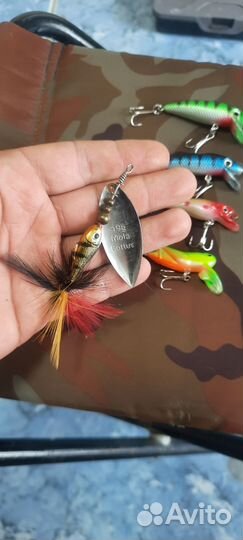 Набор блесен и воблеров