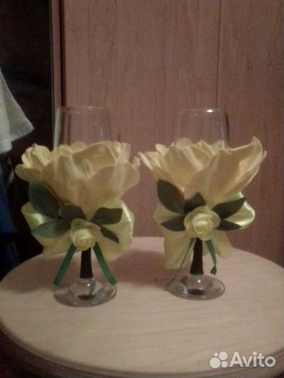 Бокалы на свадьбу