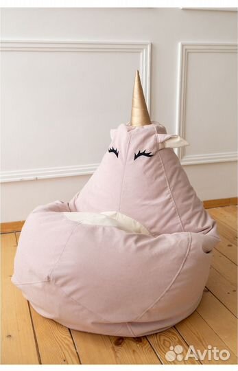 Кресло мешок груша Единорог