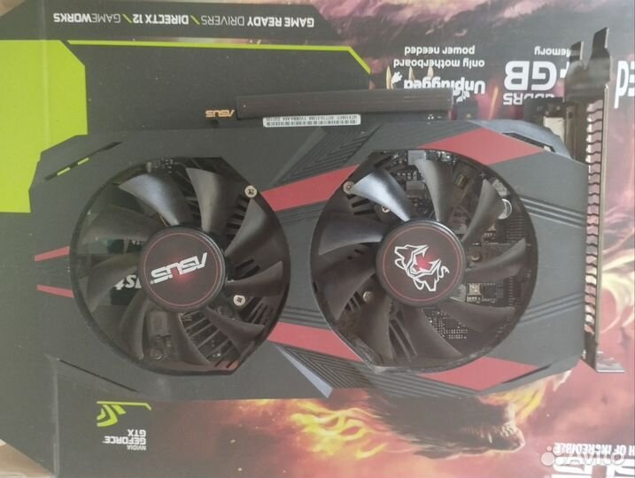 Видеокарта gtx 1050 ti 4gb Cerberus