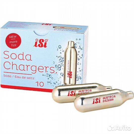 Баллончики для содовой 8.4gr 10 шт Isi