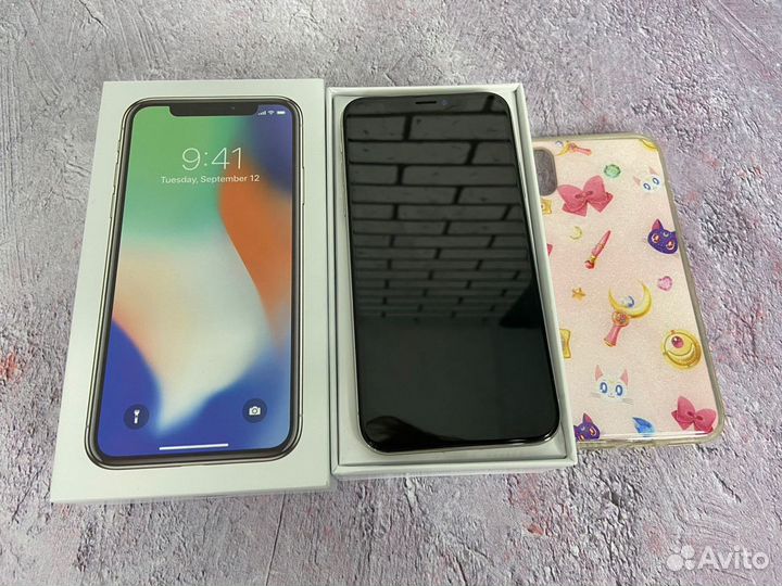 iPhone X 256 gb gray A1415