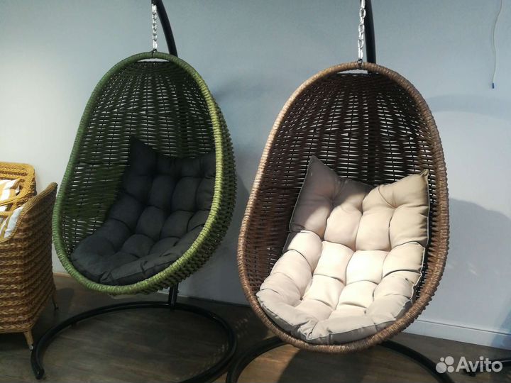 Садовая качеля кокон