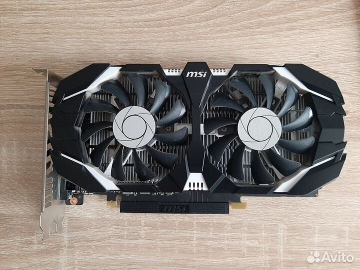 Видеокарта MSI GeForce GTX 1050 Ti 4GT