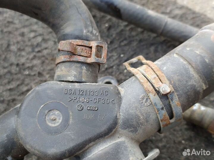 Патрубки системы охлаждения skoda octavia a5