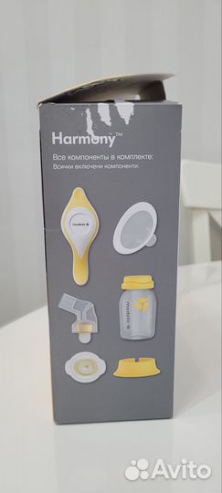 Молокоотсос medela harmony ручной