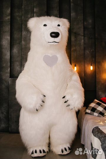 Поздравление Белого Мишки,Панды,Зайки