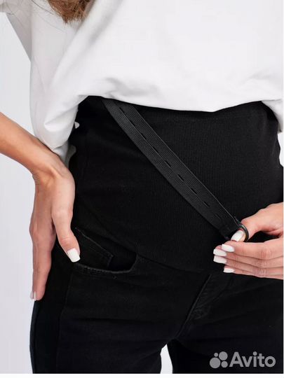 Джинсовые брюки для беременных