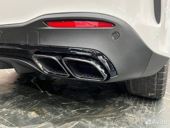 Диффузор и насадки стиль 63 AMG Mercedes GLE v167