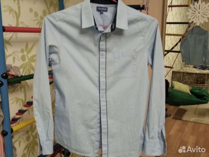 Рубашка для мальчика р 134-140