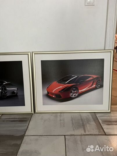 Большие постеры на пвх в раме