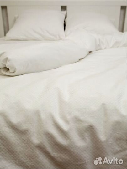 Постельное белье двуспальное с европростыней