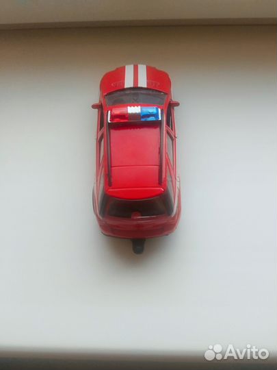 Машинка игрушечная пожарная охрана