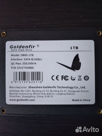 Ssd goldenfir 1tb